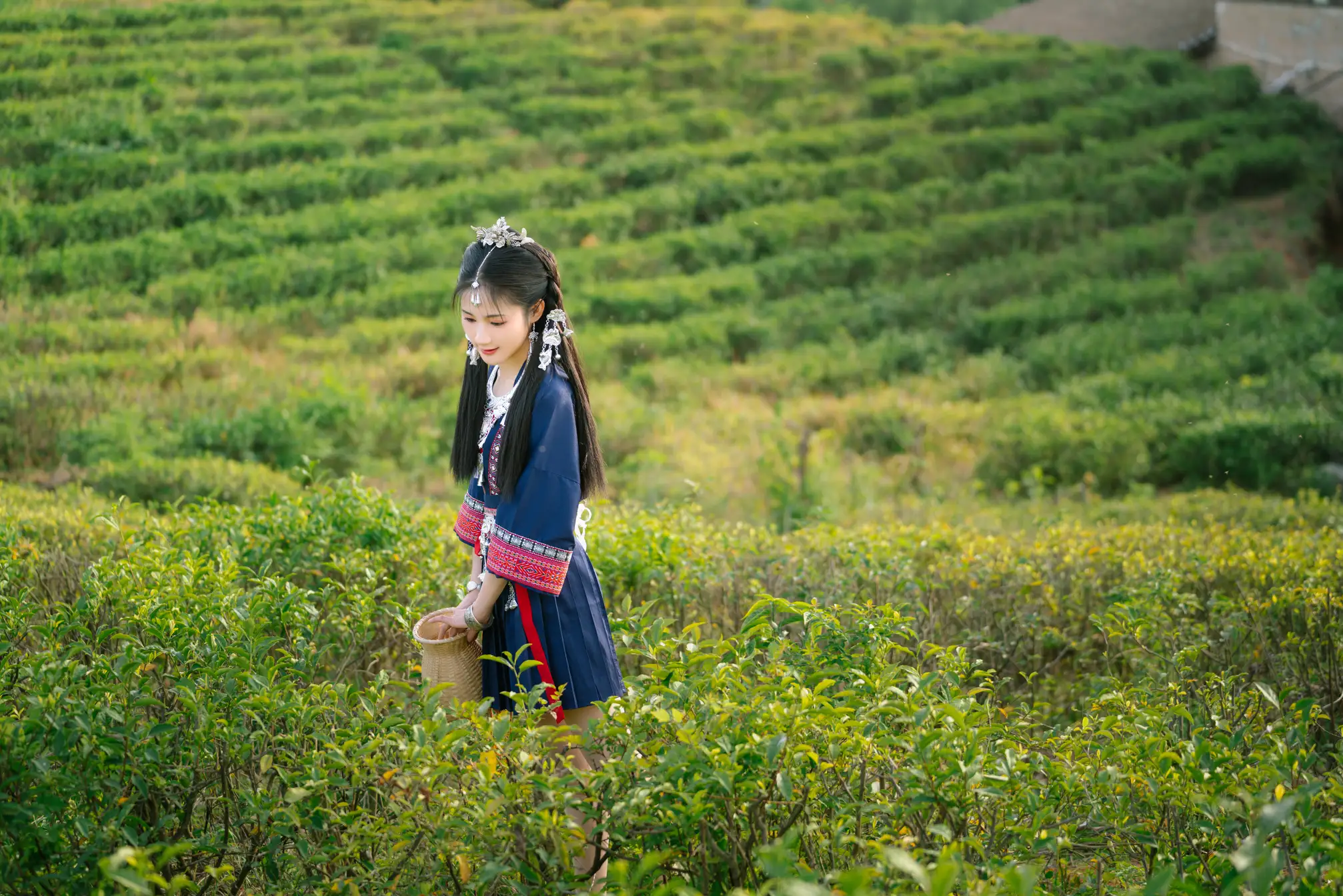 [YITUYU] 2022.07.09 Vol.1423 – Tea Picking Girl Shizuko#[21P]-17